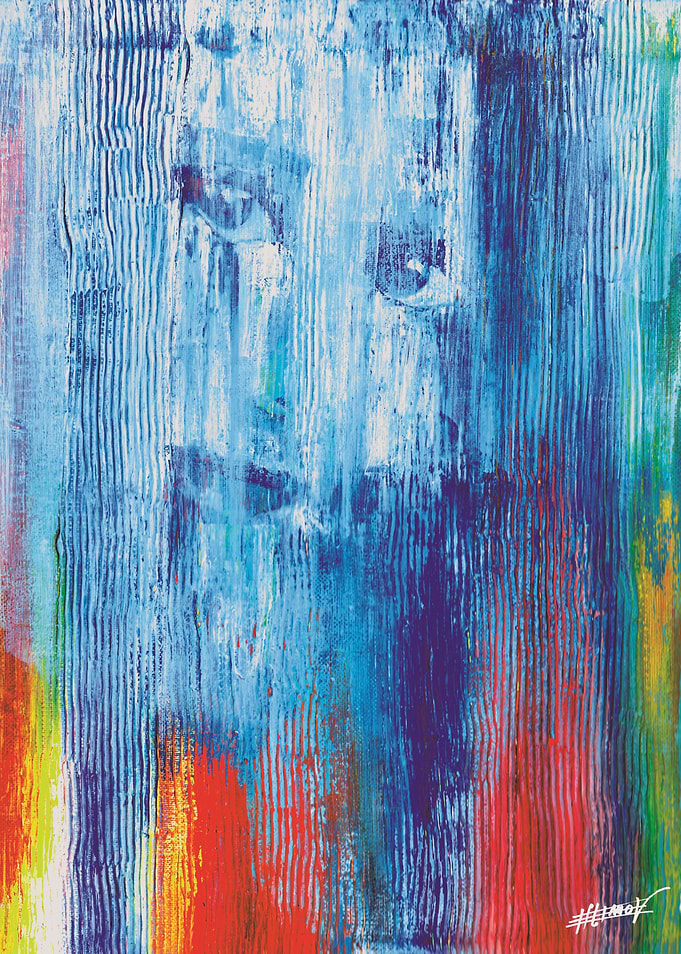 A dream in blue