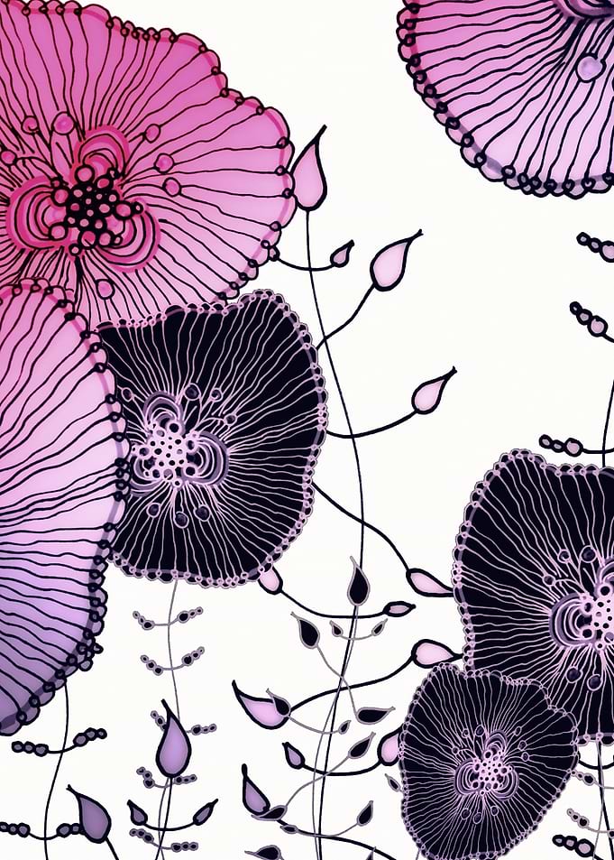 MYSTIC GARDEN PINK