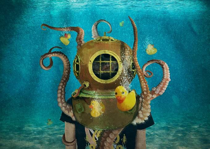 submerged