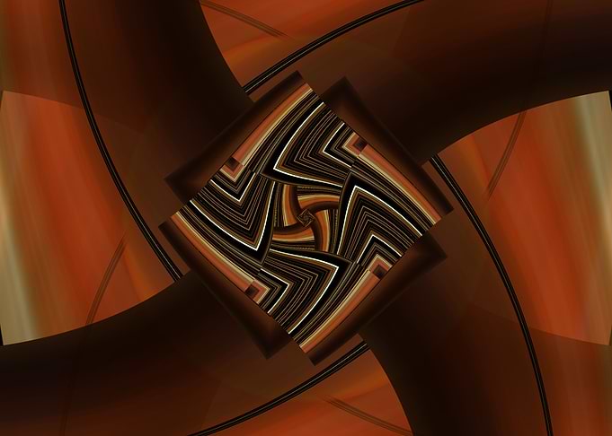 simple geometric art
