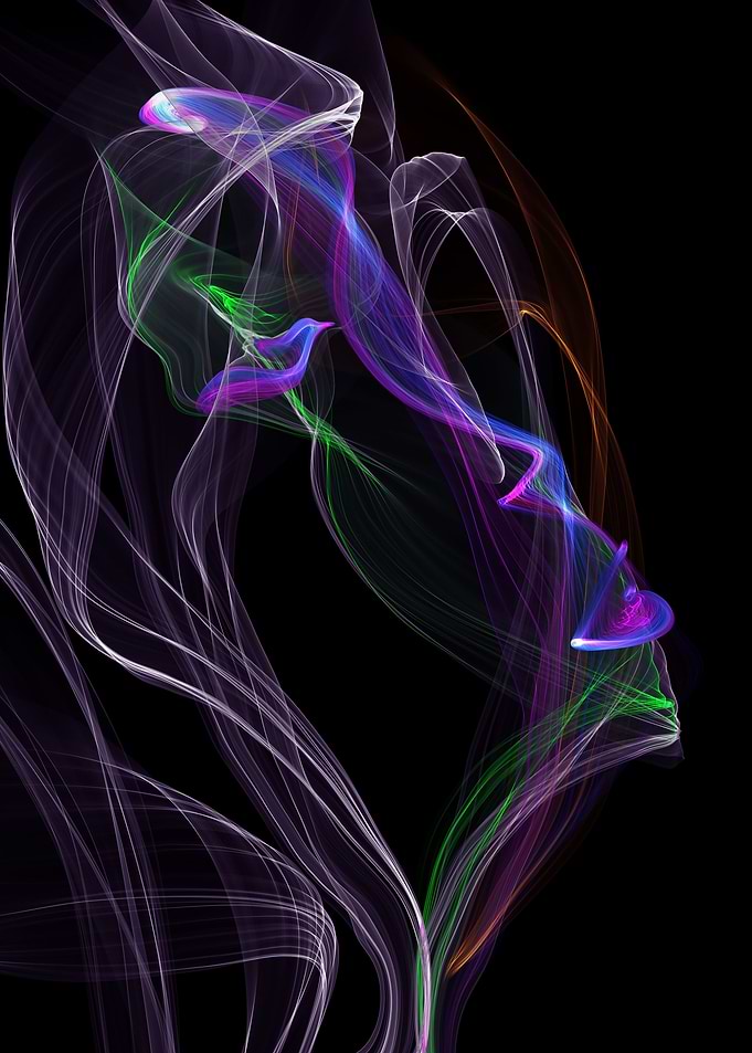 face woman smoking