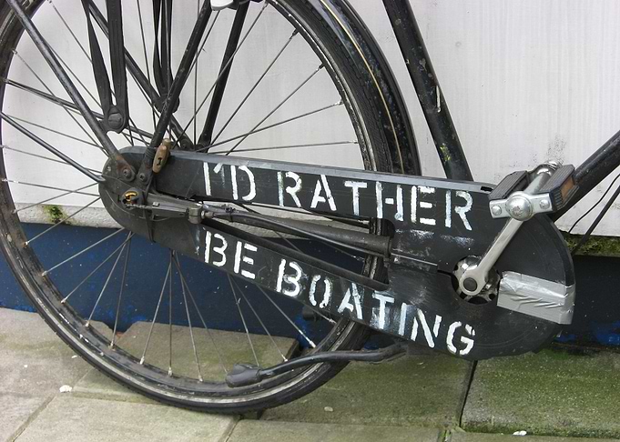 I'd rather be boating