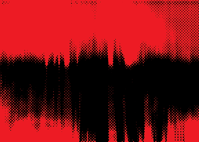 abstract in red 1