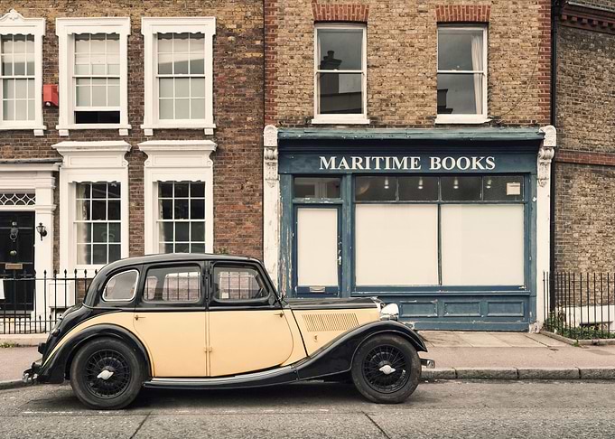 old vintage car