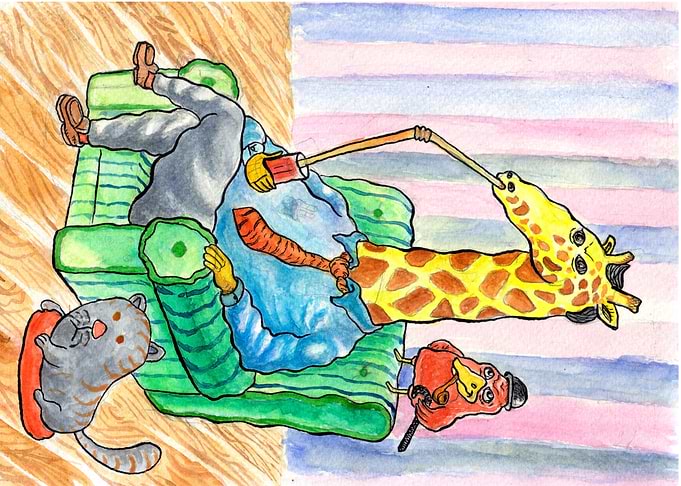 watercolor painting