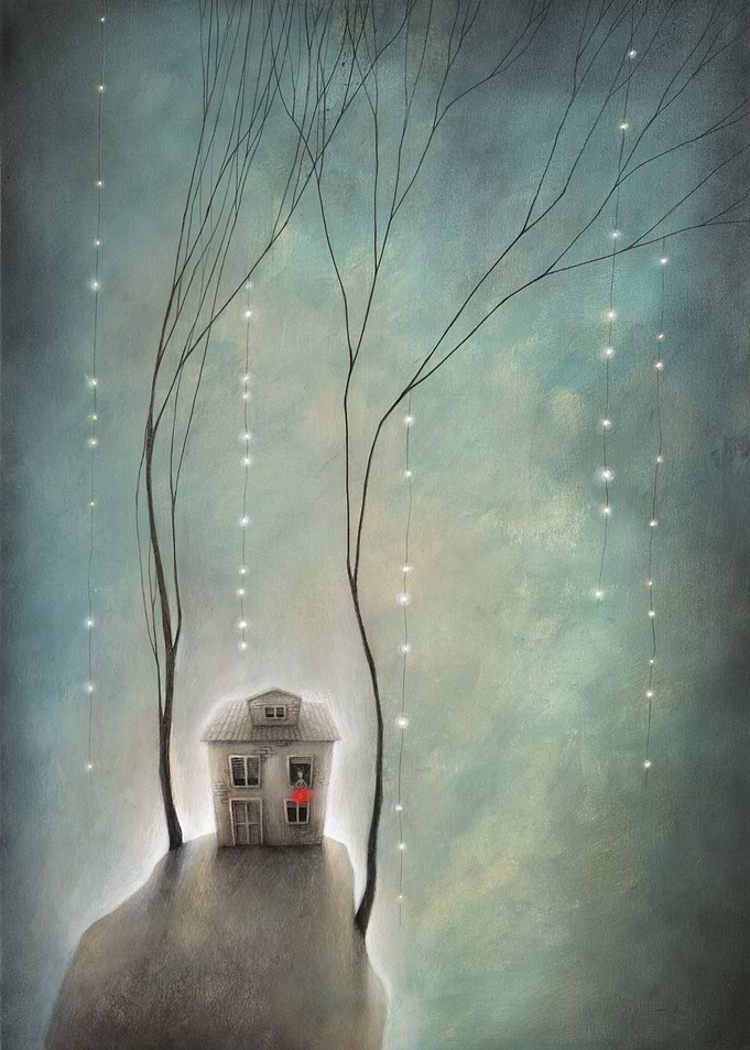 Fireflies and lanterns