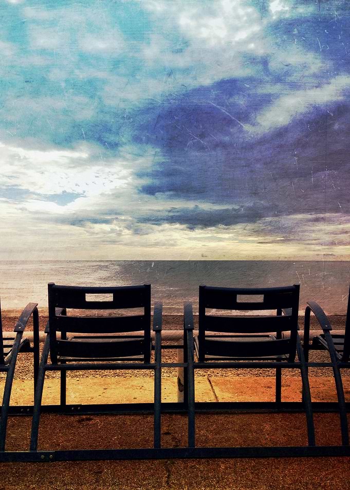 Looking at the sunset