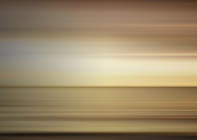 winter sunset on the sea