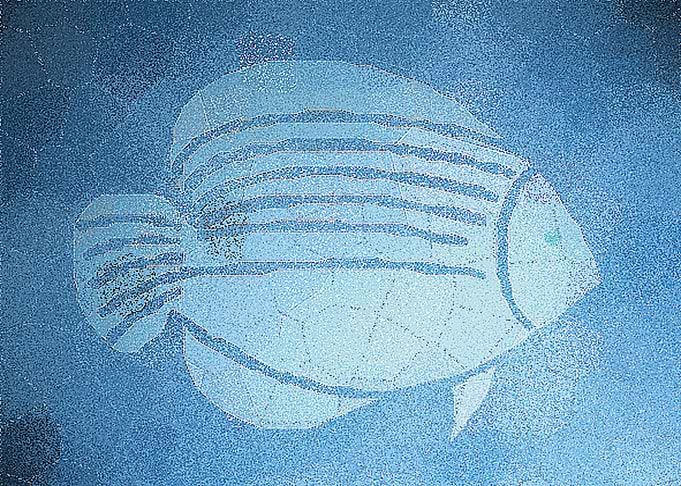 Sand Fish Blue