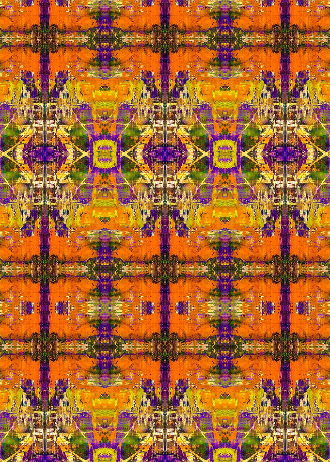 Tribal inspired design from an Original painting of min ...