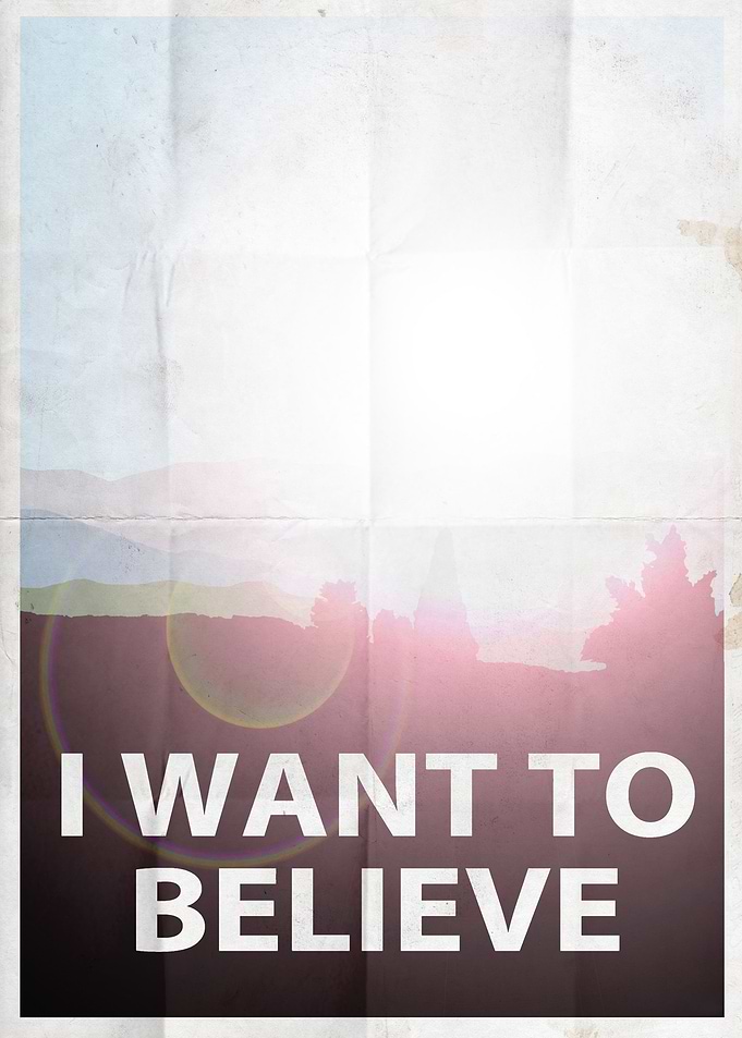I want to believe (light)