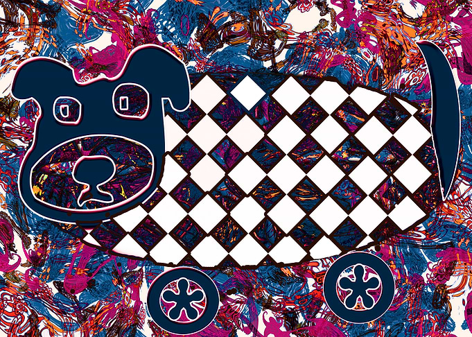 Dog abstract