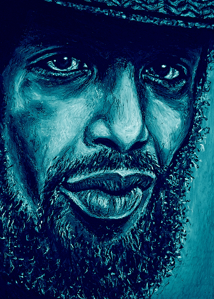 G.S.heron in blue