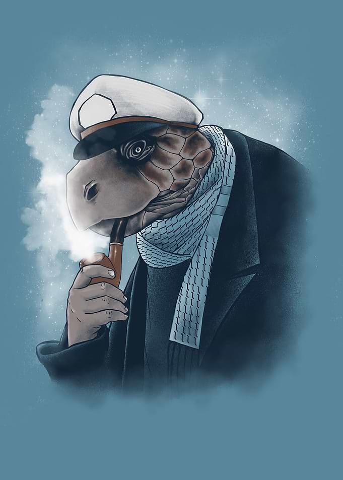 Turtleneck sea captainCollaboration with Jonah aka biot ...