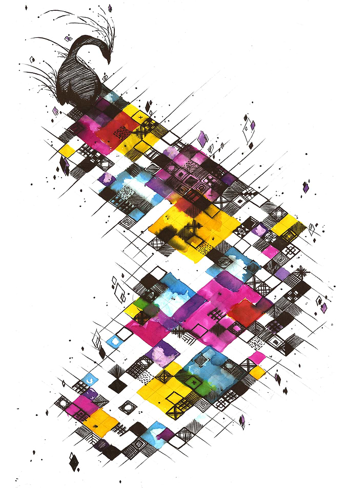 Ink Kaleidoscope