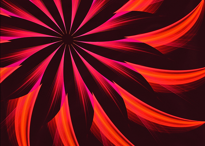red sun swirl