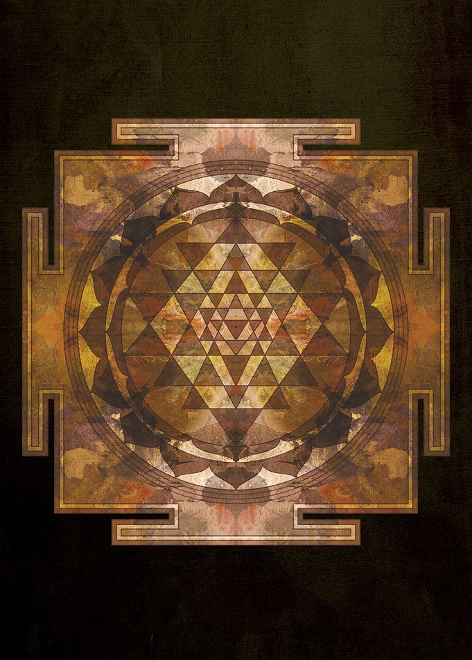 sri yantra gold