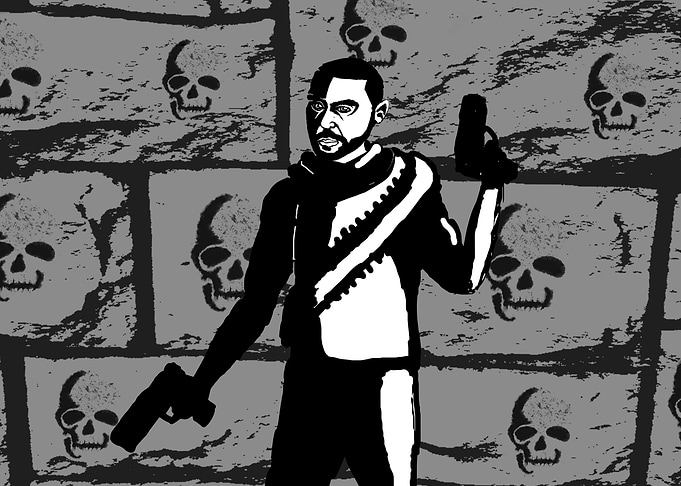 Wall of the damned