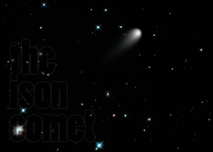 The ISON Comet - photography by Hubble Space Telescope ...