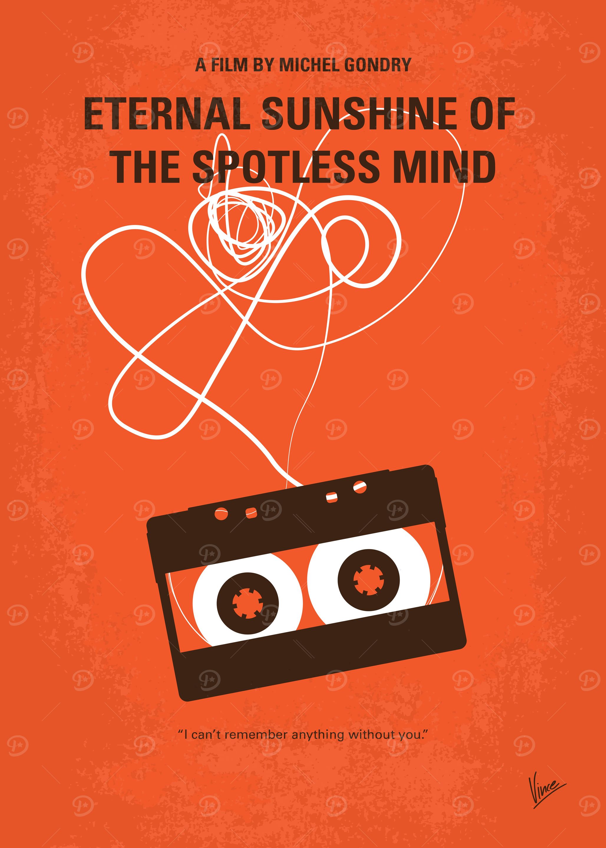 No384 My Eternal Sunshine of the Spotless Mind minimal ...