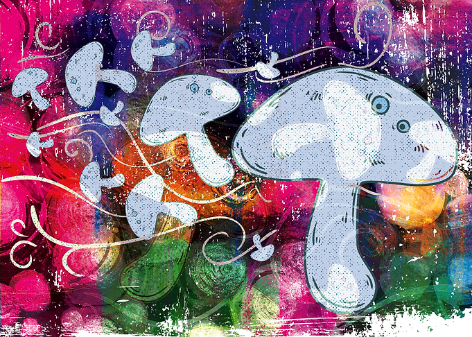 Flying Magic Mushrooms