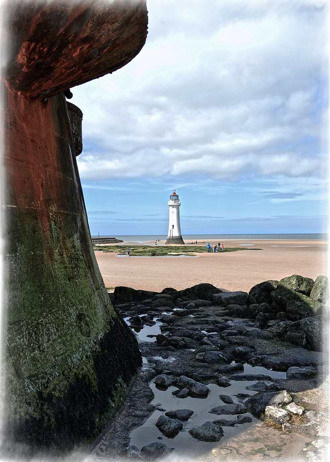 Traditional Seaside Scene