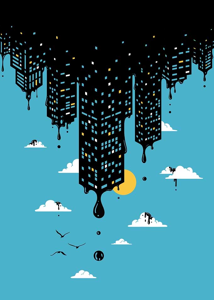 Melting Skyline