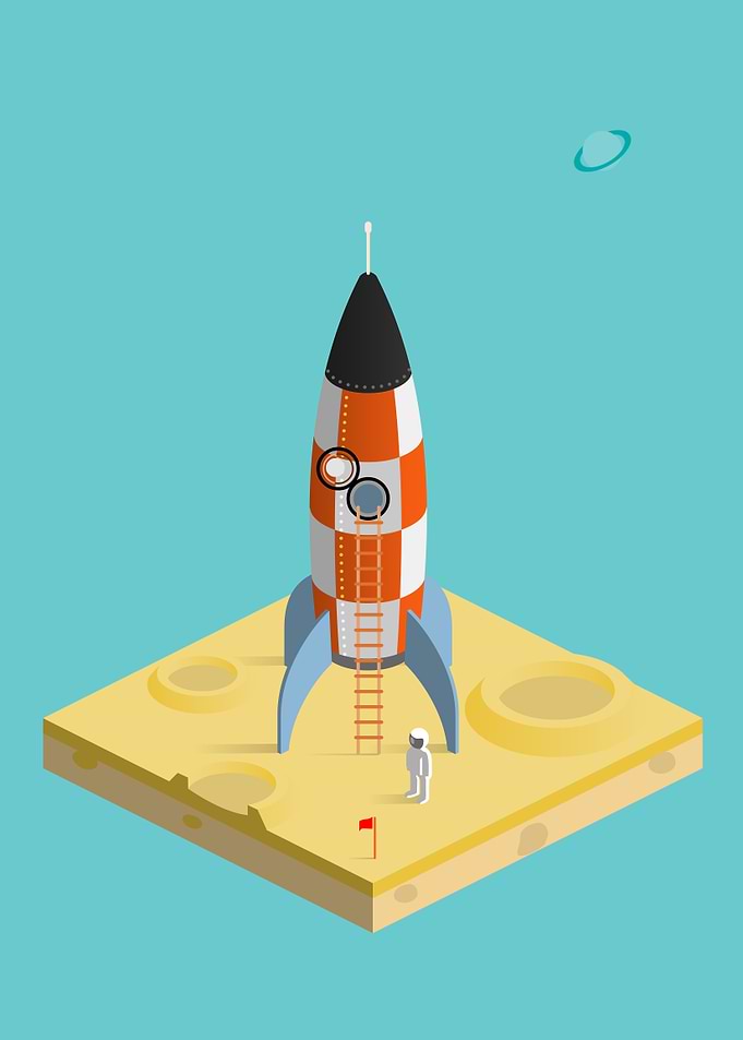 man on the moon