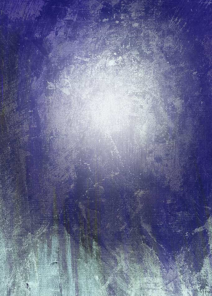 abstract moonscape