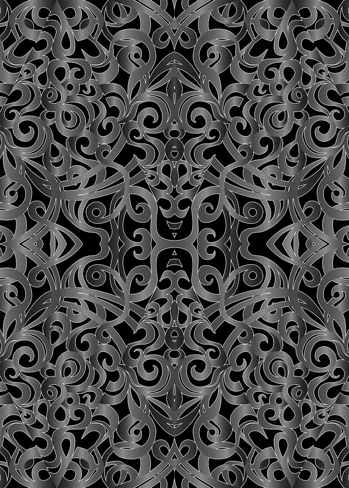 Floral Wrought Iron G36