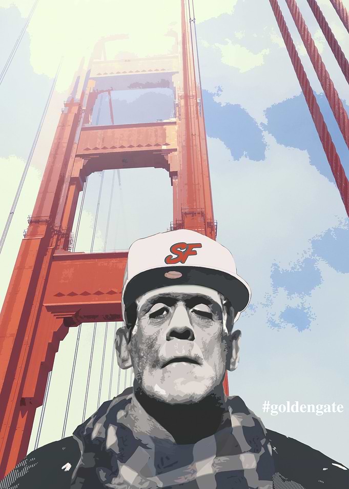 #goldengate (Frankies selfie)