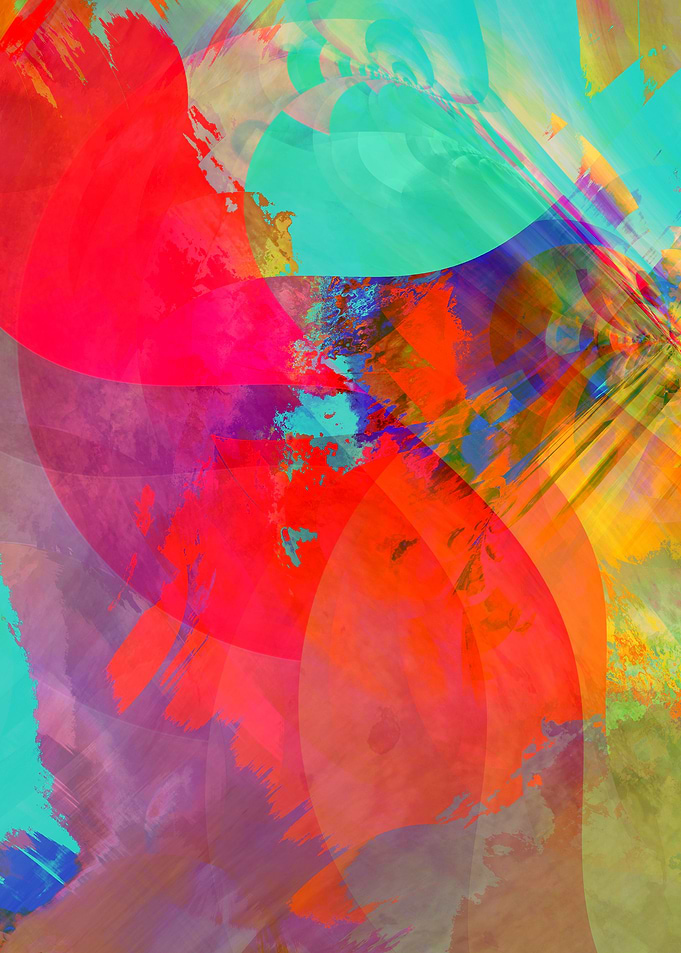abstract digital painiting