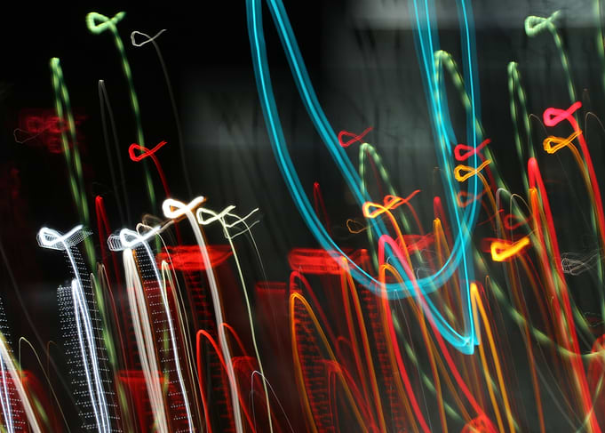 dancing lights