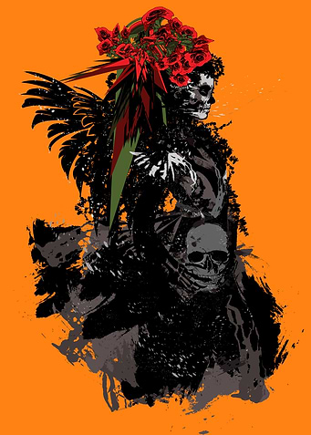 Sugar skull girl