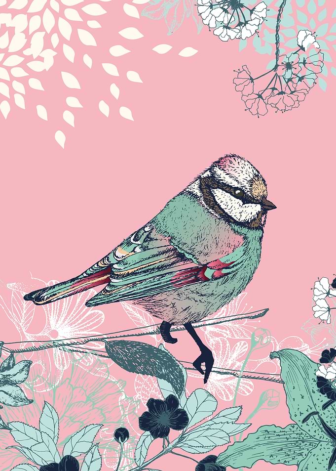 Bird On Branch