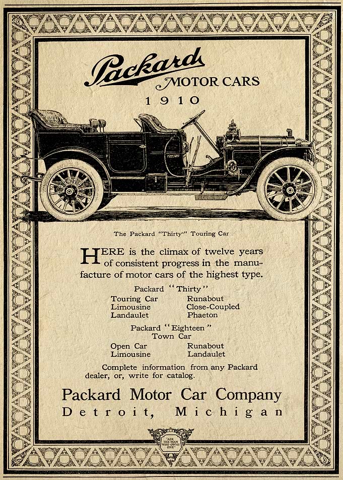 Pachard - Vintage Poster