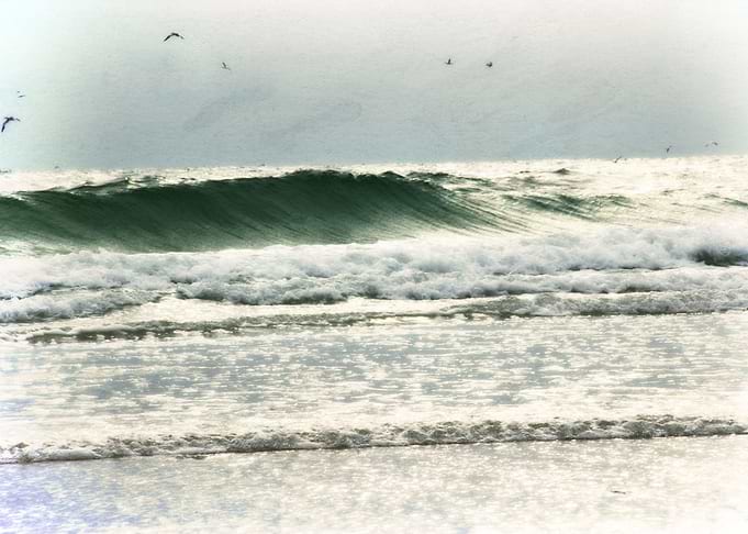the sea in a memory