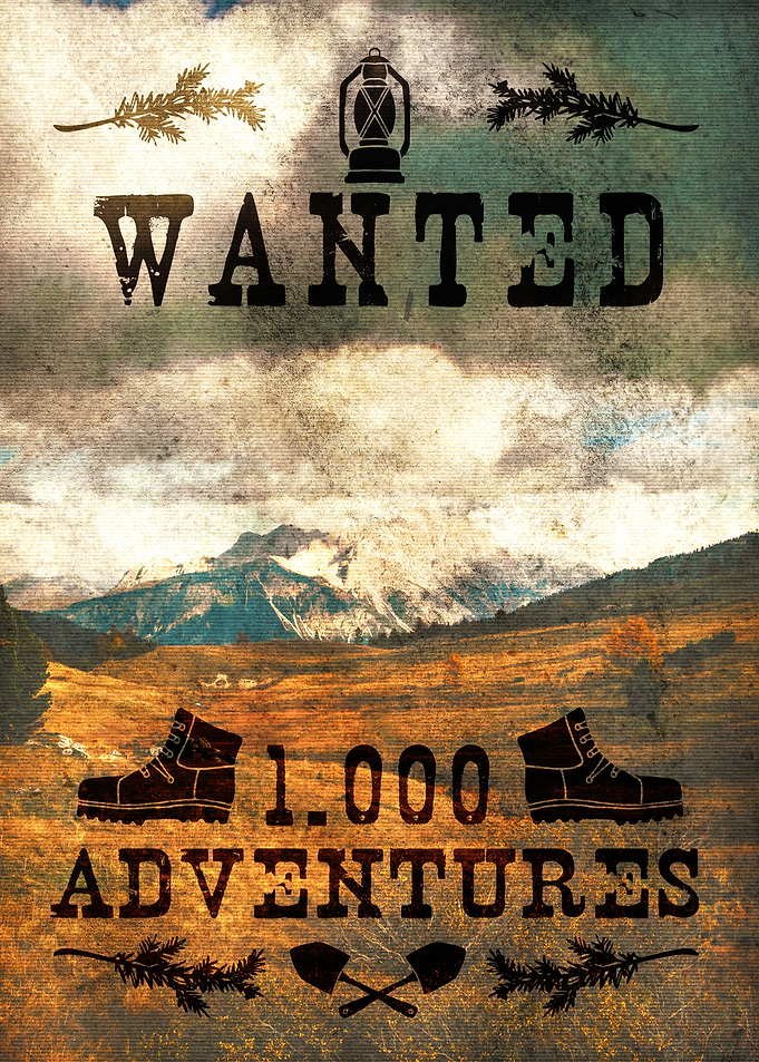 Wanted 1000 Adventures --- Part of the Adventures Serie ...
