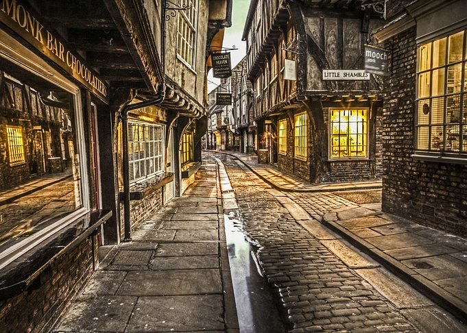 The Little Shambles, York, England