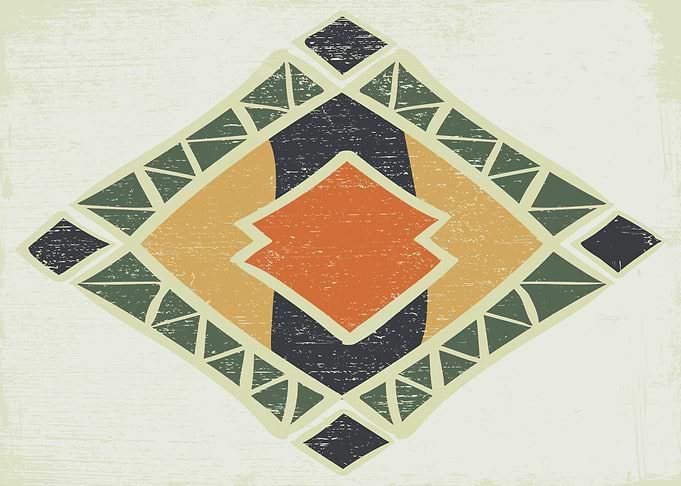 Colorful Abstract Geometric Art