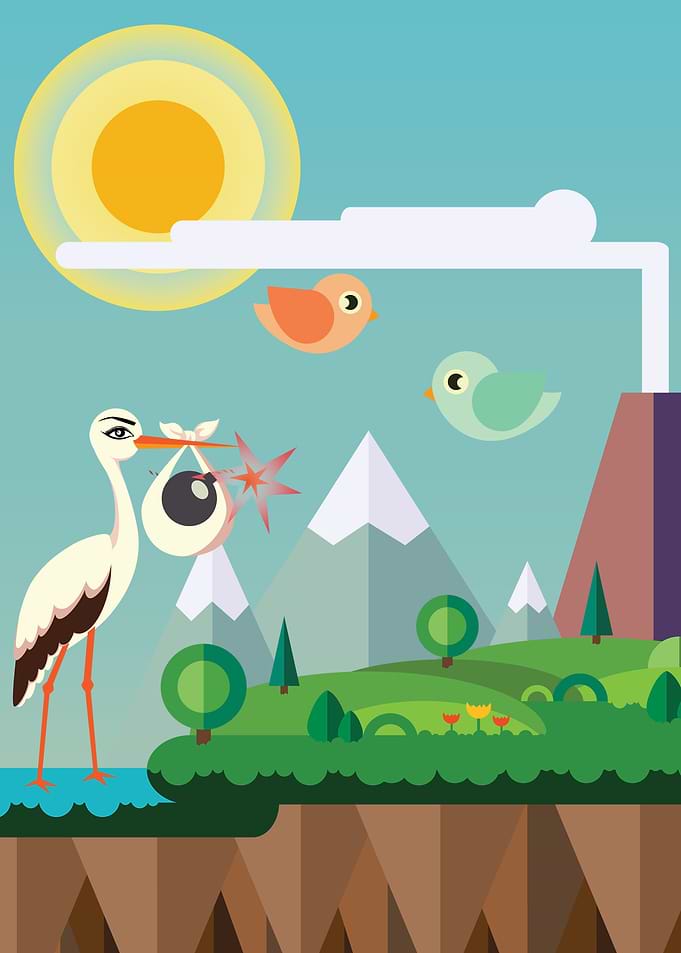 Lella the Stork