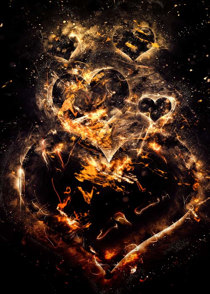burning heart