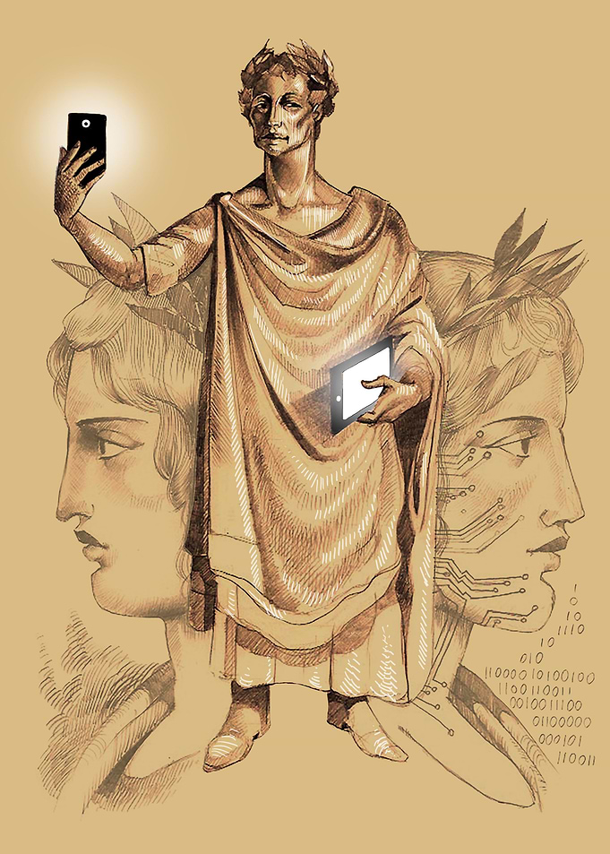 Virgilio and the web