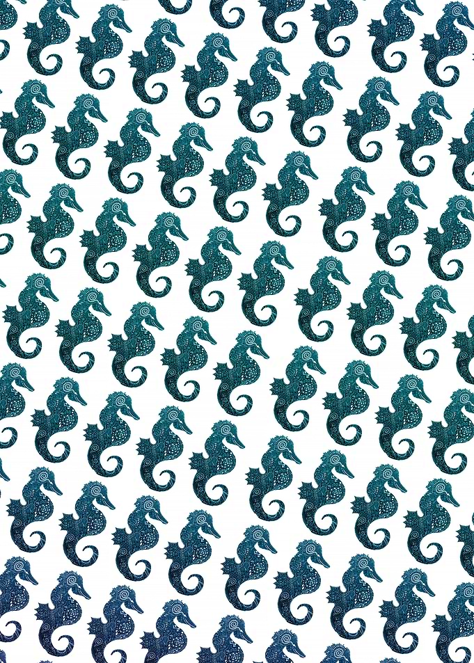 Sea Horse Pattern