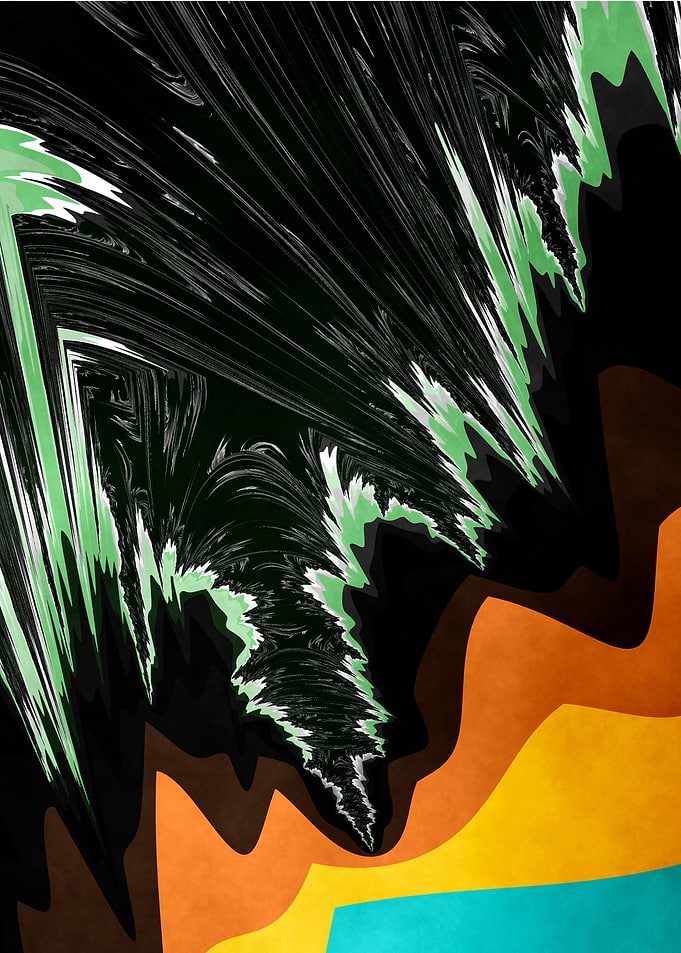 abstract cliffs
