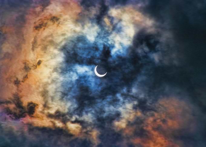 Solar Eclipse: Shot on neg film in the early ninetys an ...