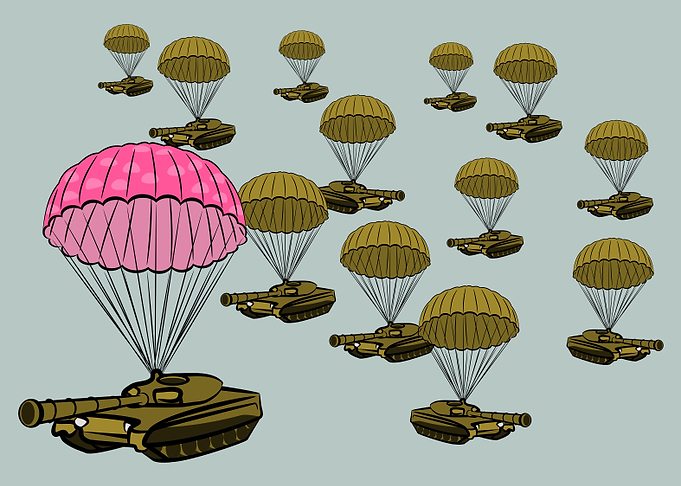 Tank Parachute. A design inspired by freedom of individ ...