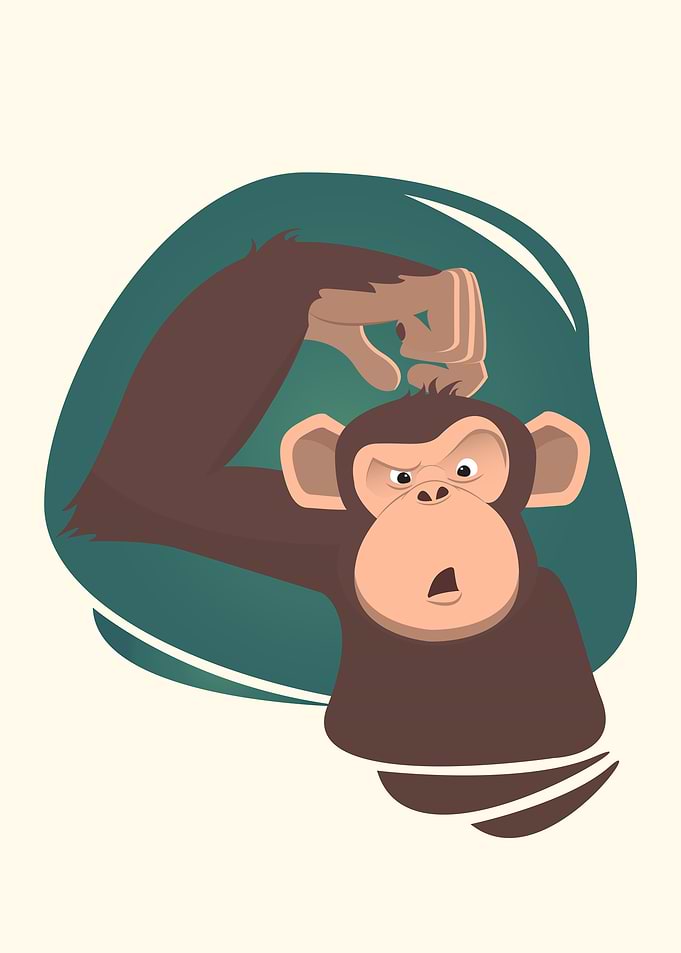 Men are monkeys and they love bananas part I