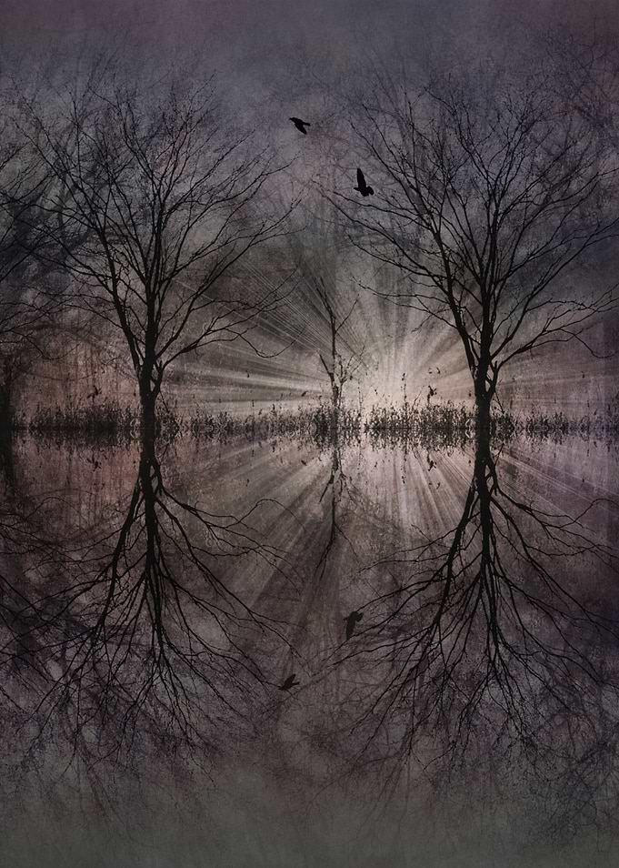 inner space - abstract landscape