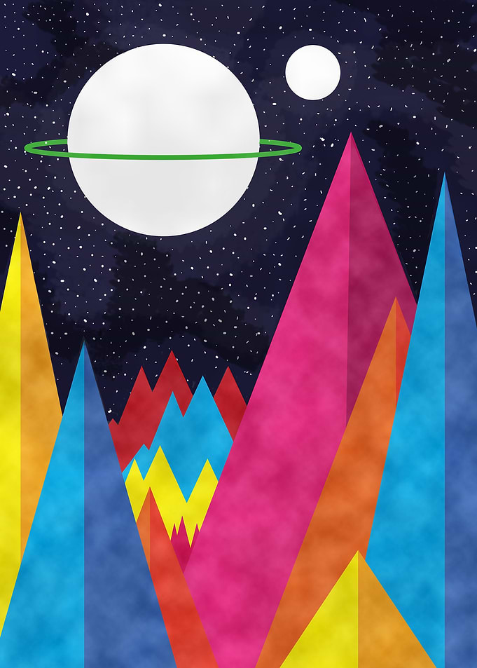 Space landscape